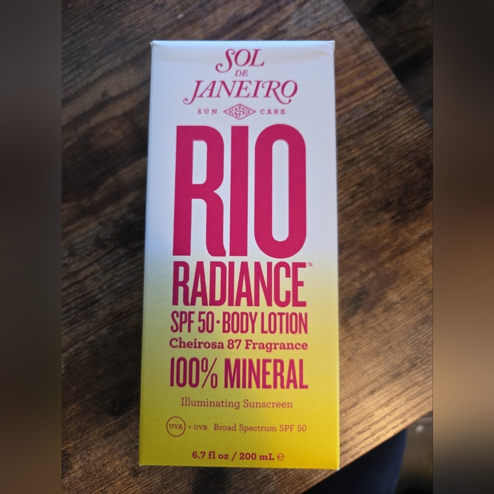 Sol de Janeiro Rio Radiance Sunscreen SPF 50 Lotion Cheirosa 87